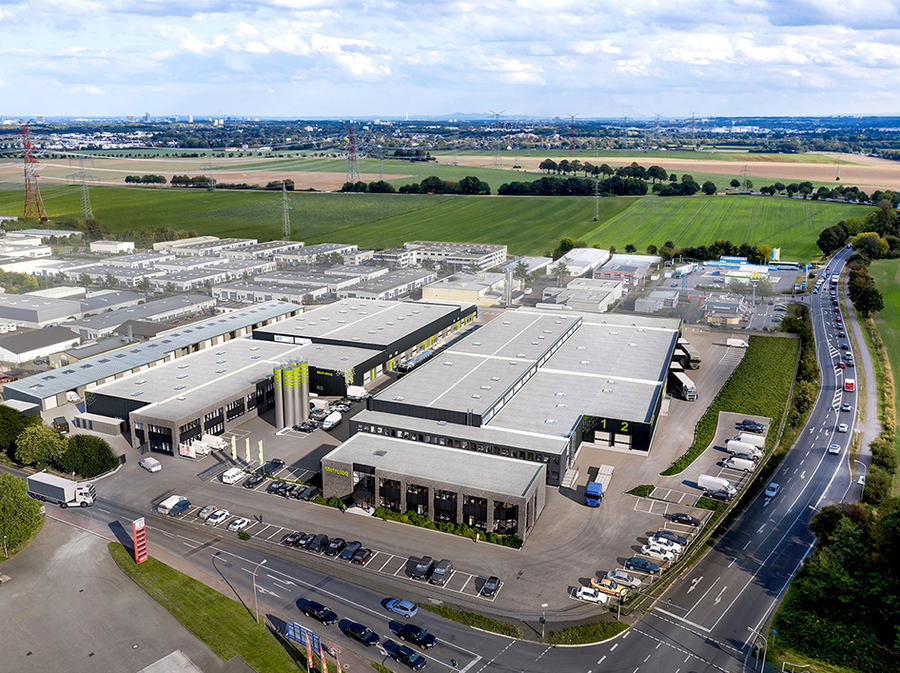 Luchtfoto Metroloq Ondernemerspark in Pulheim