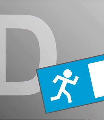 Paniekfunctie D Paniekfunctie D wordt gebruikt in deursystemen die tijdelijke toegang van binnen en buiten moeten garanderen. Om te voorkomen dat de deur van buitenaf wordt geopend nadat een vluchtdeur is ontgrendeld, moet de grendel opnieuw worden vergrendeld met de sleutel.