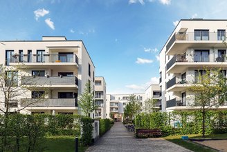 [Translate to Niederländisch:] Bei Mehrfamilienhäusern können unterschiedliche Berechtigungsstufen für Bewohner, Hausmeister oder Servicepersonal festgelegt werden.
