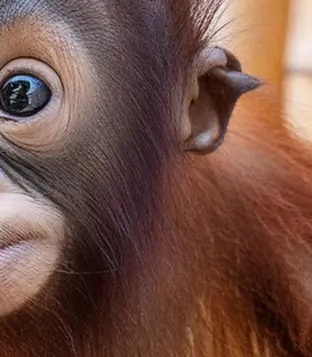 Der Dresdner Zoo ist Heimat für eine Vielzahl bedrohter Tierarten, wie dem Sumatra Orang-Utan.